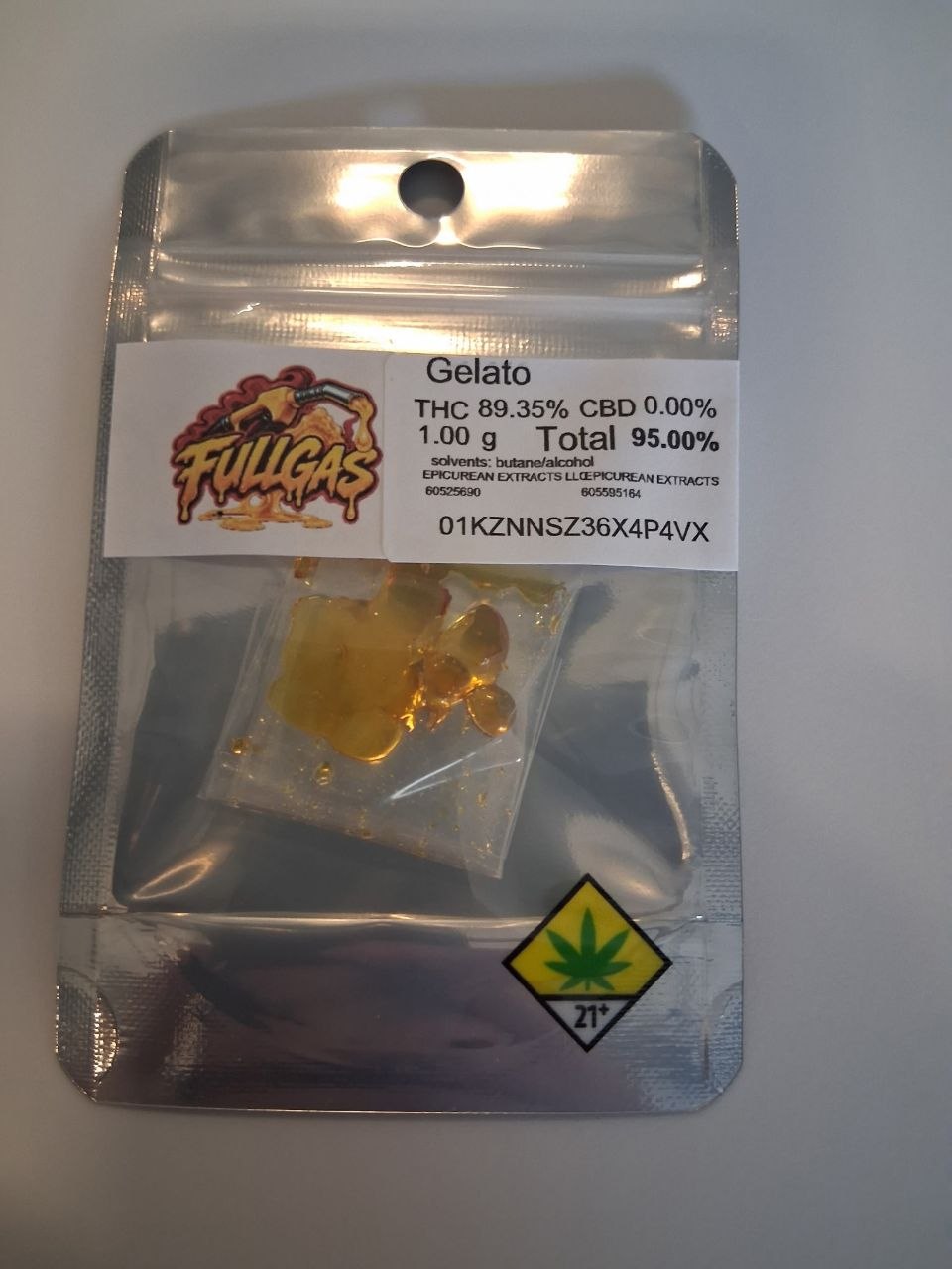 FullGas Gelato concentrate